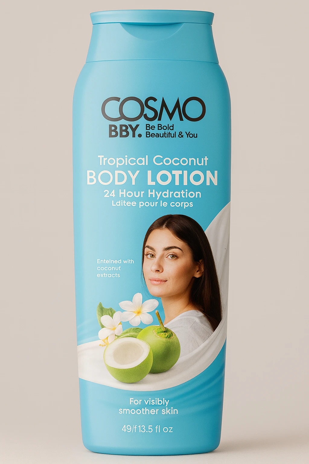 لوشن الجسم من كوزمو بيبي بجوز الهند الاستوائي