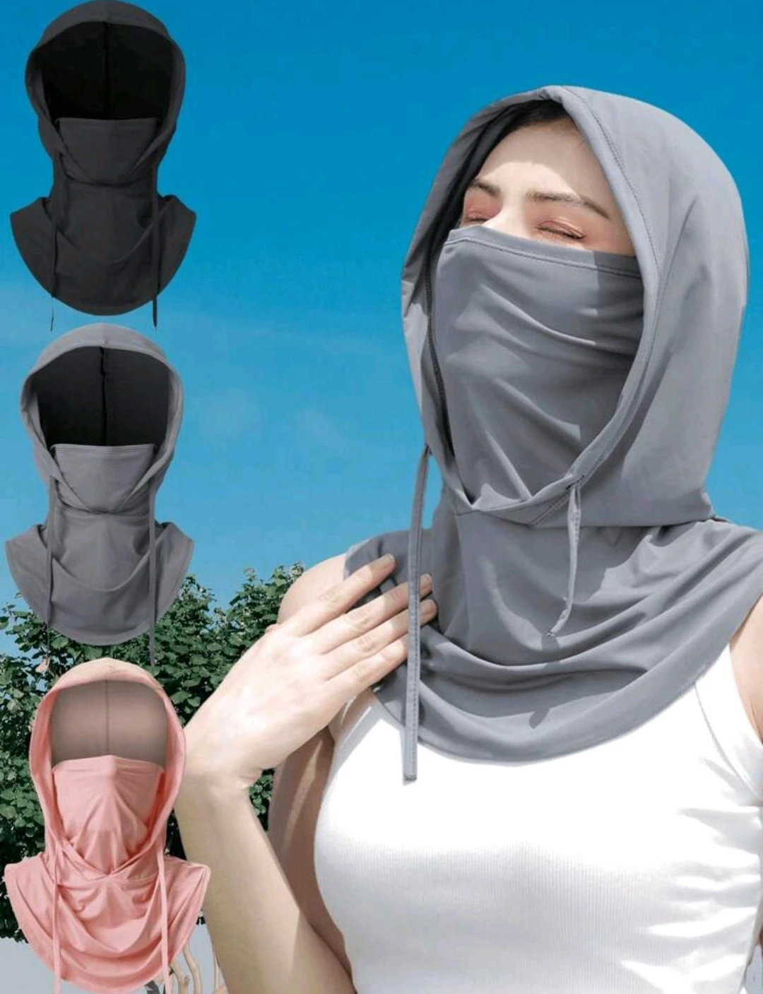 قناع وجه بالاكلافا 1 قطعة – تصميم للجنسين يوفر تغطية كاملة للوجه والرقبة