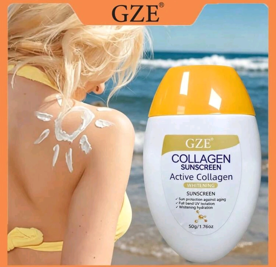 واقي شمس GZE بالكولاجين – 50 جم